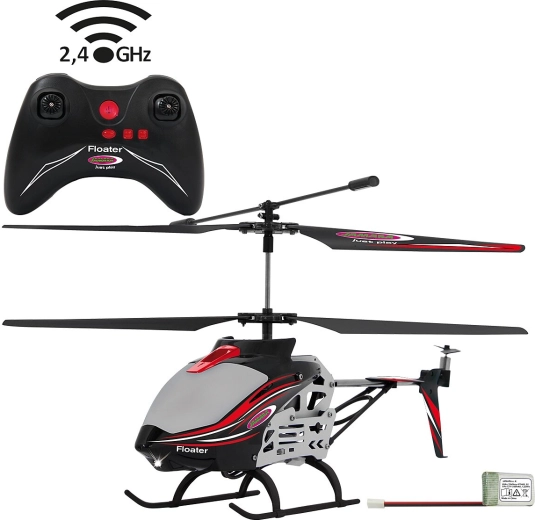 Jamara Floater RC-helikopter met automatische hoogtevastheid 2,4 GHz 3,5 kanaal