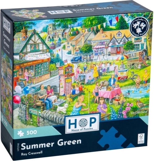 Puzzel Een prachtige zomerdag, 500 stukjes