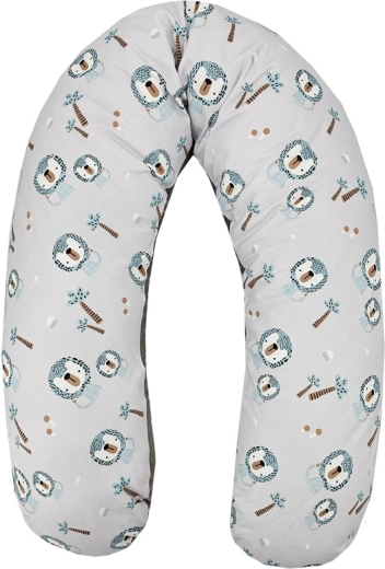 Eko voedingskussen Velvet Lion beige 180 cm