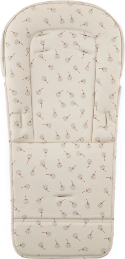 Petite&Mars bekleding voor zitting en dienblad voor eetstoel Gusto Beige Dandelions
