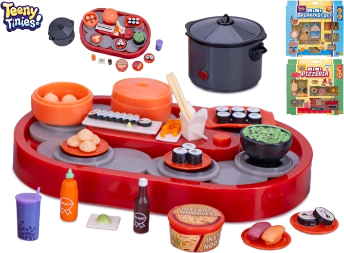 Teeny Tinies set mini-accessoires voor poppenrestaurant