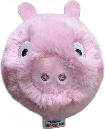Ty Peppa Pig George Pig pluchen bouncer 10 cm - 1 stuk