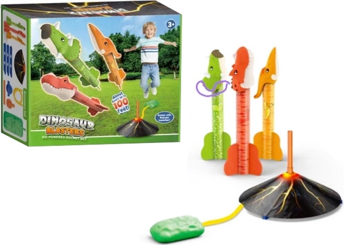Raketten met voetlanceerder voor kinderen