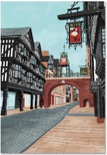 Diamantschilderen – Straatgeest 30 × 40 cm