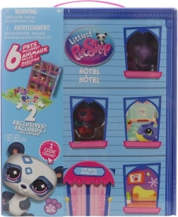 Littlest Pet Shop hotel en vitrinekast 2-in-1
