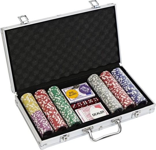 2Kids Toys pokerset in koffer (300 fiches)