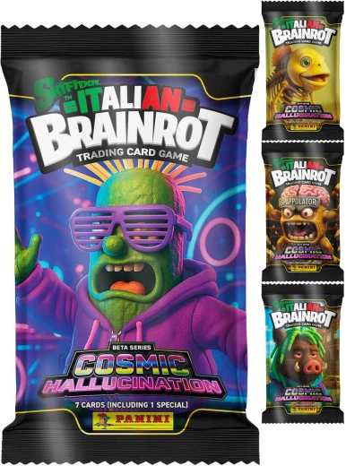 Panini Skifidol Italian Brainrot TCG Cosmic Hallucination boosterpakje - 1 stuk