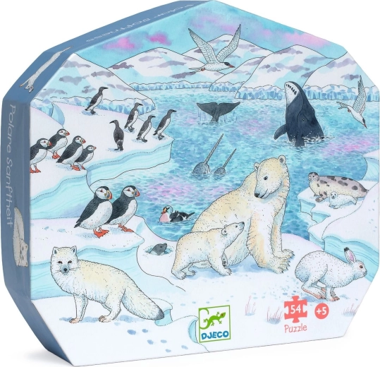 Djeco puzzel Antarctica 54 stukjes
