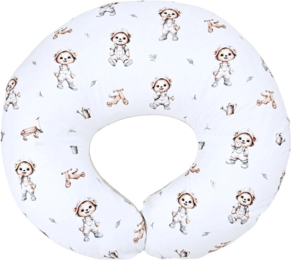 Borstvoedingskussen Velvet Gardener Bear 60 × 60 cm