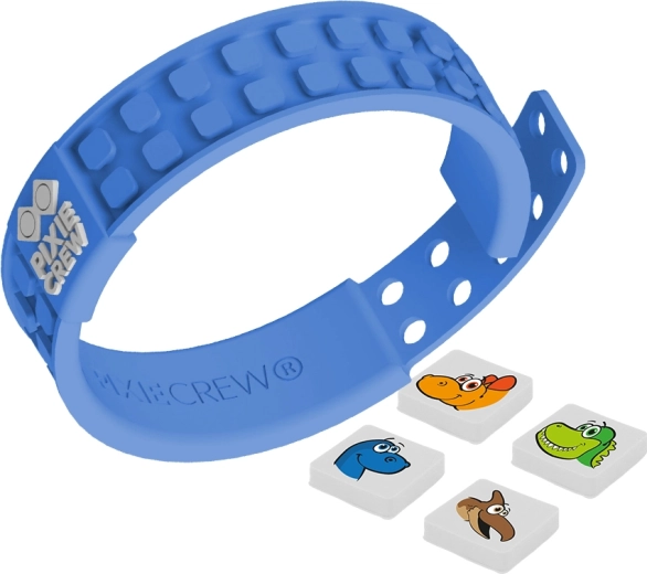 Pixie Crew creatieve Dino-armband blauw
