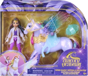 Unicorn Academy magische vleugels Wildstar en Sofia 11 cm