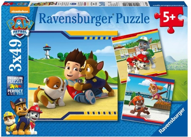 Ravensburger puzzel Paw Patrol Best Friends 3×49 stukjes