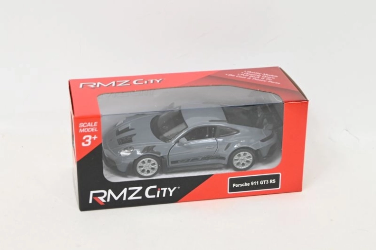 RMZ modelauto Porsche 911 GT3 RS 2023 1:37 zilverkleurig