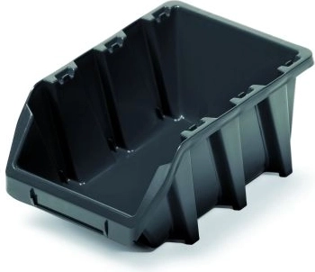 Kunststof opbergbox Bineer Long 120 × 77 × 60 mm zwart