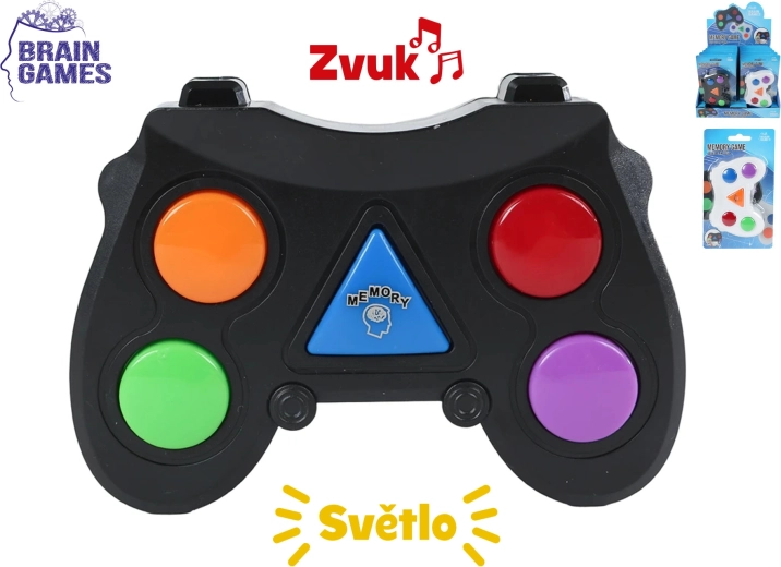 Elektronisch spel Brain Games voor training van geheugen en concentratie