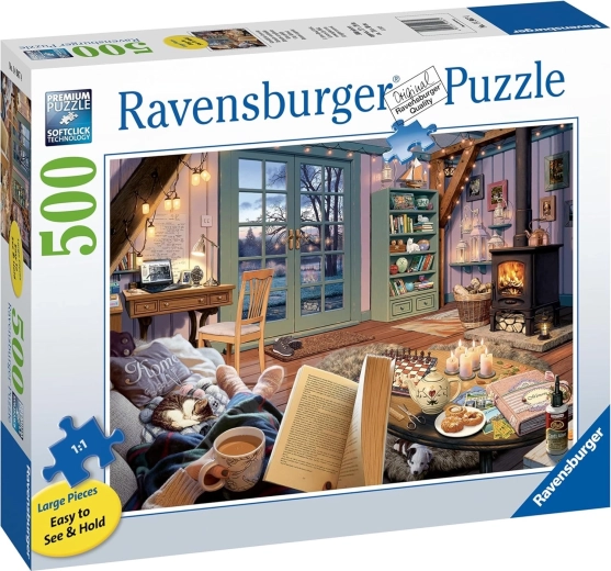 Ravensburger puzzel Knusse schuilplaats XXL 500 stukjes