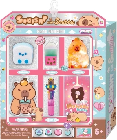 Hot Focus accessoires met squishy capibara