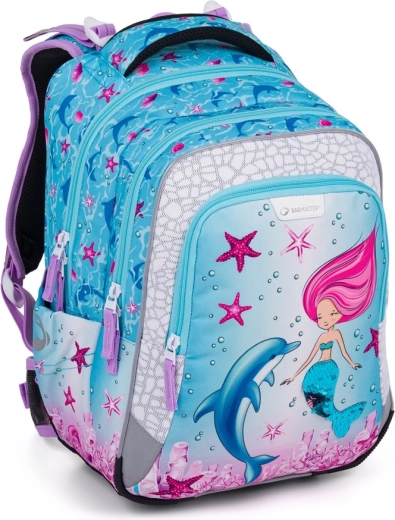 Bagmaster LUMI 24 A schoolrugzak zeemeermin