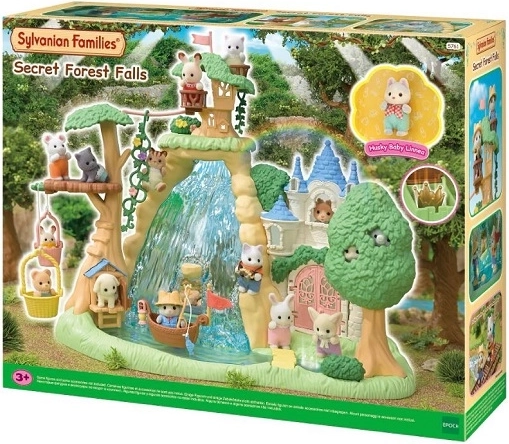 Sylvanian Families Mysterieus boseiland met waterval