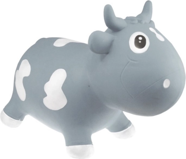 KIDZZFARM springkoe Milk Cow junior blauw - 1 stuk