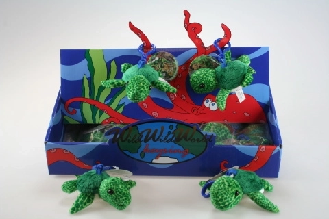Pluchen sleutelhanger Zeeschildpad