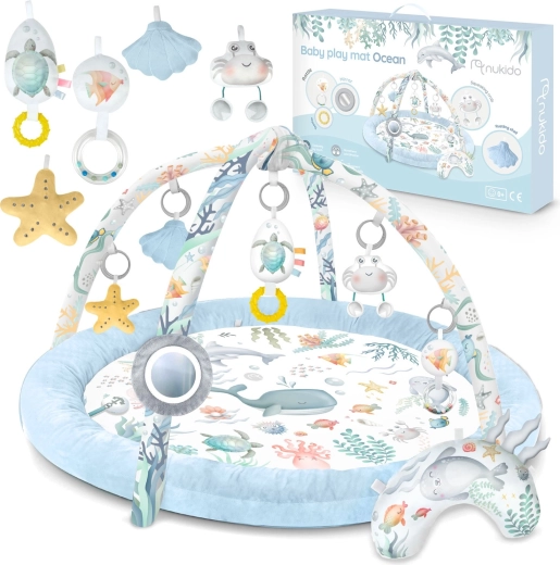 Interactieve speelmat Nukido Ocean – blauw