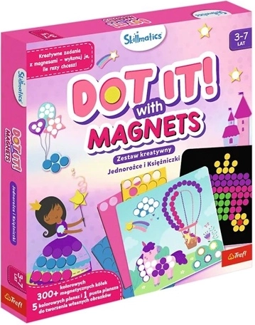 Trefl Skillmatics Dot It! met magneten van eenhoorns en prinsessen