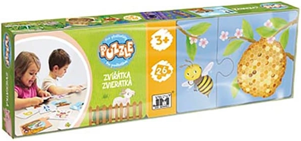 Puzzle voor kleuters: Diertjes