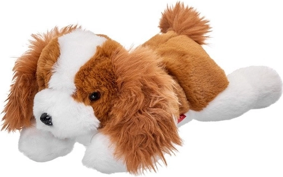 Pluchen Cavalierhond liggend 35 cm