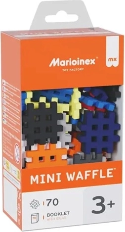 Mini-wafelbouwset met 70 onderdelen