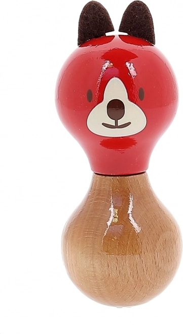 Vilac houten rammelaar hond Lucien