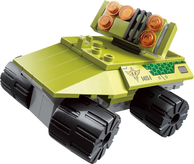 qman thunder expedition radarauto sky-eye – miniset 81 stukjes