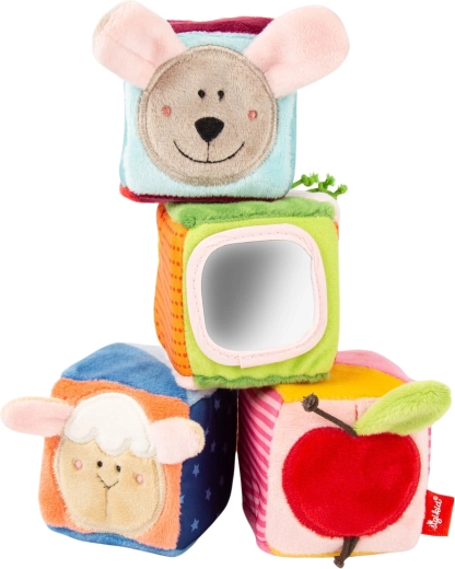 Sigikid set van zachte sensorische blokken voor baby’s