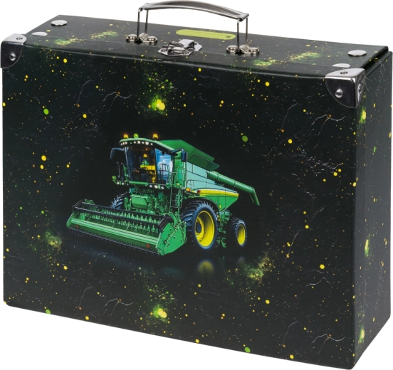 Opvouwbare schoolkoffer met tractor BAAGL