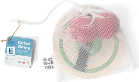 Vangspel met bal en klittenband-vangers voor kinderen