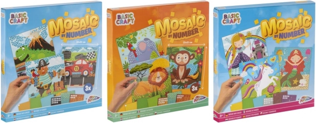 Mozaiëkafbeeldingen op nummer