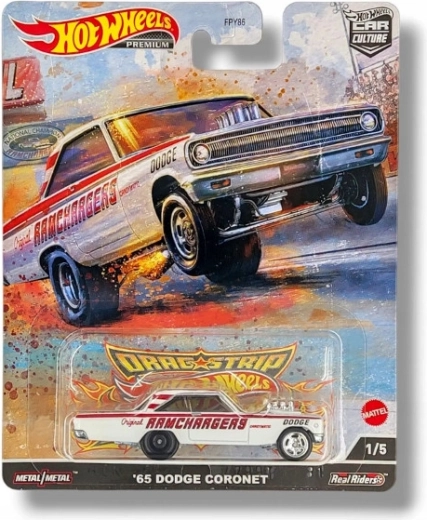 Hot Wheels Premium Dodge Coronet 1965 – metalen model voor verzamelaars