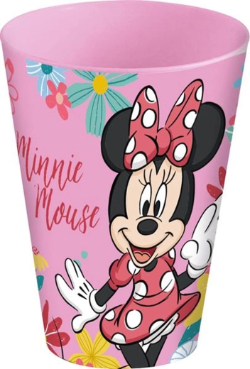 Kunststof beker MINNIE 430 ml