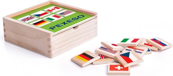 Pexeso – vlaggen van de wereld