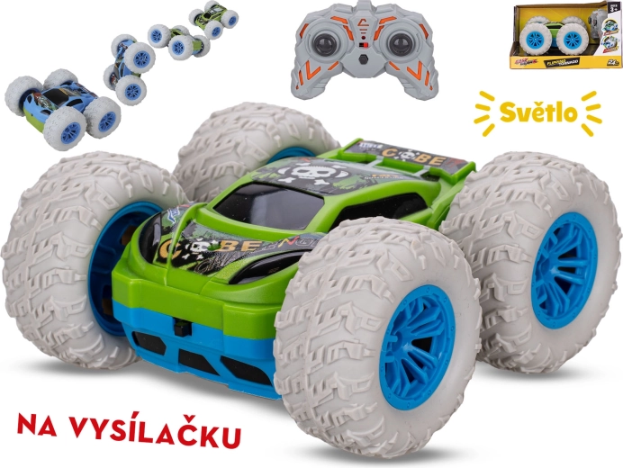 RC auto acrobatisch 360° met 2,4 GHz, 15,5 cm