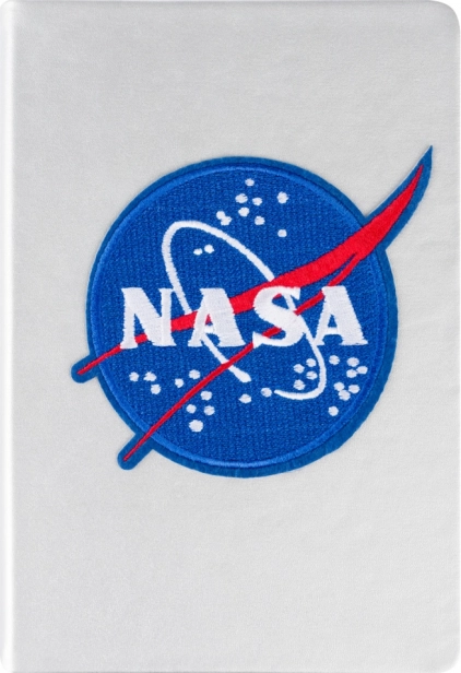 Notitieboek BAAGL NASA zilver, gelijnd