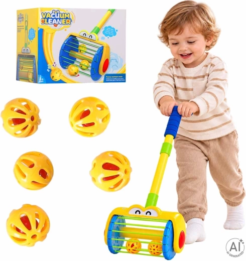 Kinderschuiver voor het verzamelen van ballen met 5 ballen