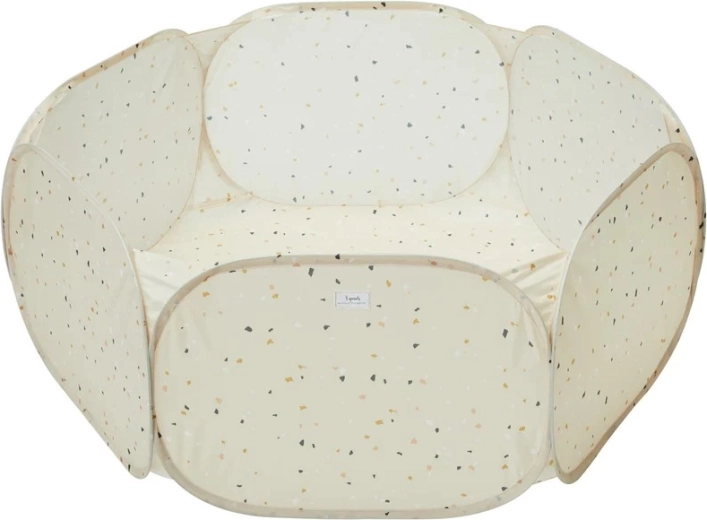 3 Sprouts droog zwembad van gerecycled polyester terrazzo beige