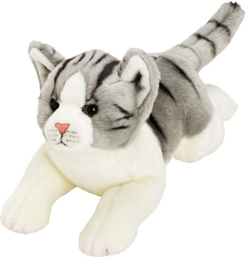 Realistische pluchen kat 35 cm