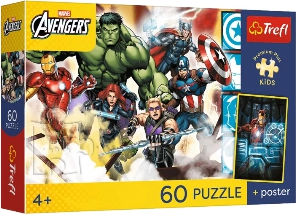 Puzzle PremPlus Kids „Razem silniejsi“ 60 stukjes