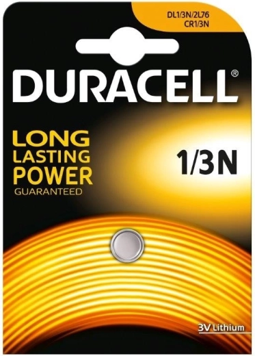 Duracell lithium knoopcelbatterij 1/3N 3 V