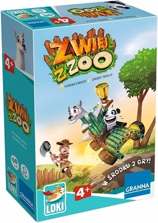 Zwiej z Zoo – bordspel 2 in 1