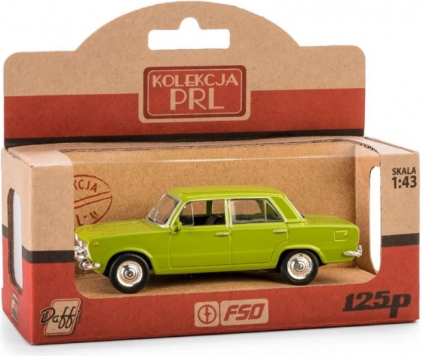 Modelauto FIAT 125P PRL – groen 1:43