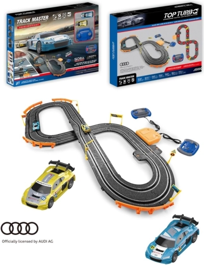 Audi racebaan op batterijen 97 × 66 cm