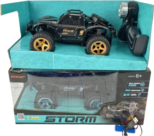 Op afstand bestuurbare buggyauto met accessoires